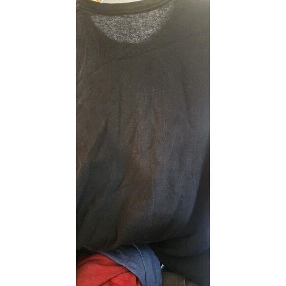 Tom And Jerry Black Graphic T Shirt Sz L Nice Funny Cartoon Cat Mouse Large A119 - Picture 4 of 4